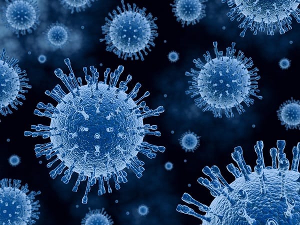 coronavirus en forme cellulaire