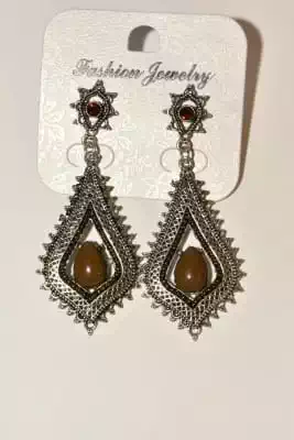 Boucle-d-oreille ethnique unie