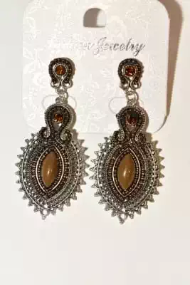 Boucle-d-oreille ethnique unie