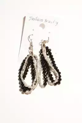Boucle-d-oreille cristal unie