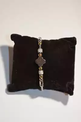 Jonc tréfle Argent