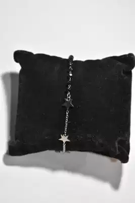 Jonc étoile Argent