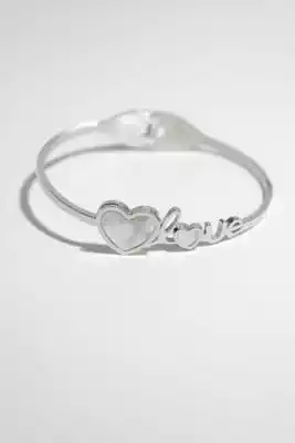 Jonc coeur Argent