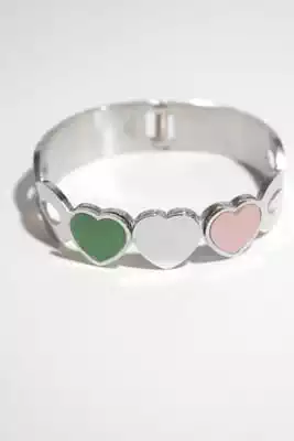 Jonc coeur Argent