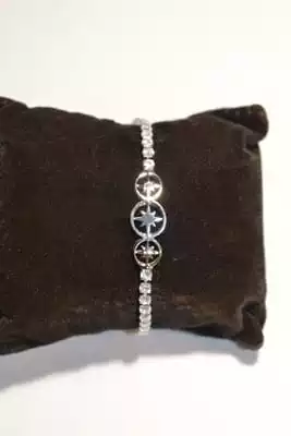 Jonc étoile Argent