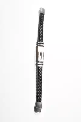 Bracelet Bracelet Argent Noir