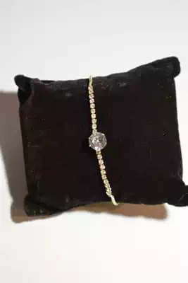 Bracelet strass Or
