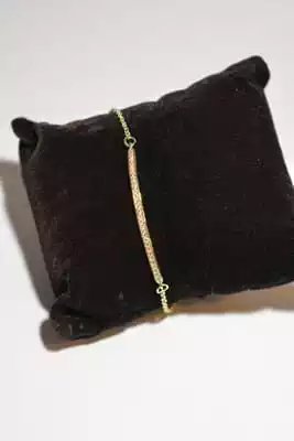 Bracelet strass Or