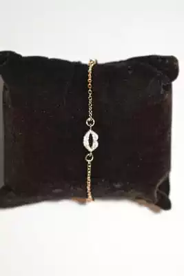 Bracelet lèvre Or