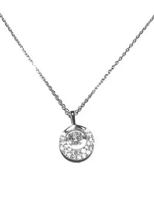 argent925 cercle diamant Argent