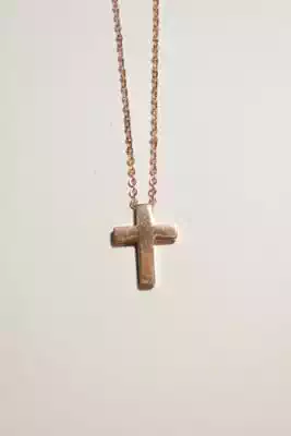 Collier croix unie