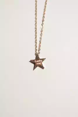 Collier étoile unie