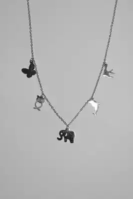 Collier éléphant Argent