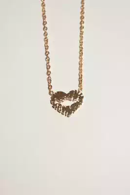 Collier coeur unie