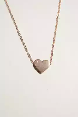 Collier coeur unie