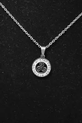 Pendentif Triangle Argent