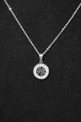 Collier tréfle Argent