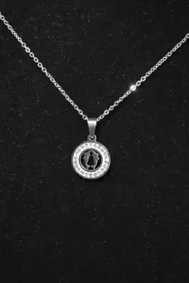 Collier dauphin Argent