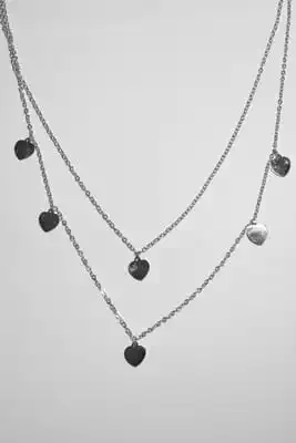collier coeur Argent