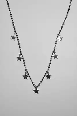 collier étoile Argent