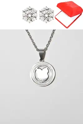 Coffret rouge hibou Argent