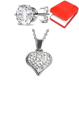 Coffret Coeur Argent