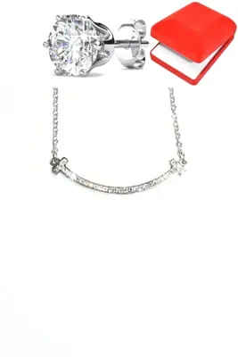 Coffret rouge sourire Argent