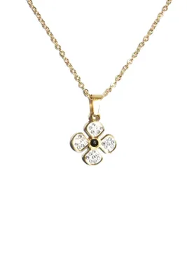 Pendentif tréfle Or
