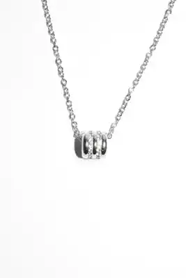 Pendentif anneaux Argent