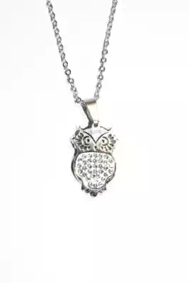 Pendentif hibou chouette Argent