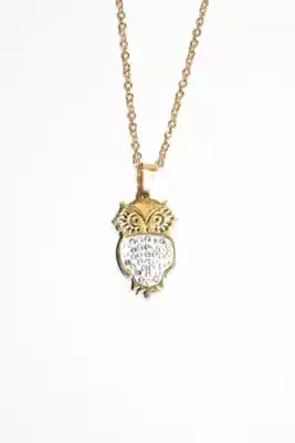 Pendentif hibou chouette Or
