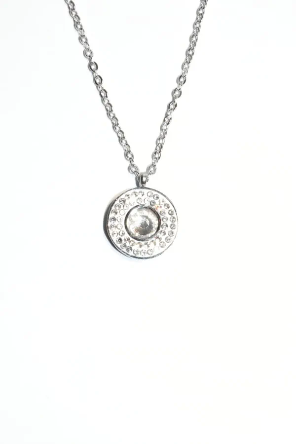 Pendentif cercle Argent