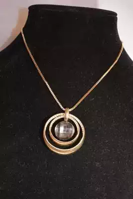 parrure cristal Or