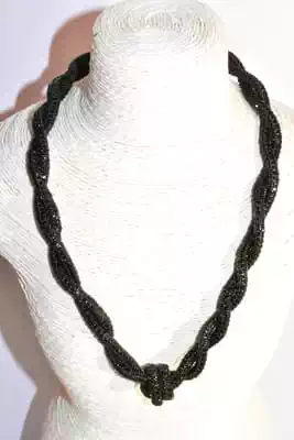 Collier Strass unie