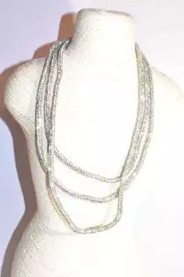 Collier Strass unie