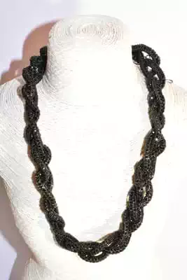 Collier Strass unie