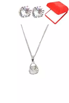 coffret chaîne en acier sac Argent