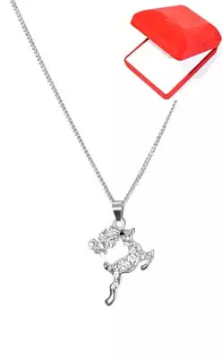 coffret chaîne en acier cerf Argent