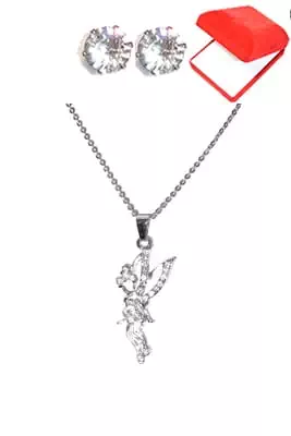 coffret chaîne en acier fée Argent