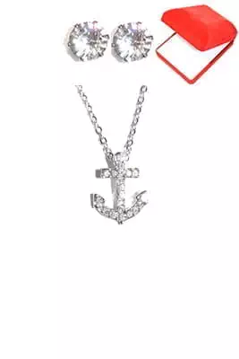 Coffret ancre marine Argent