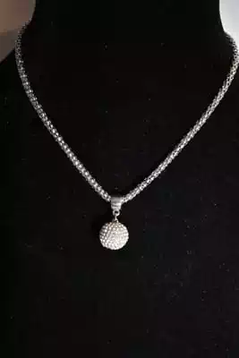 parrure boule Argent
