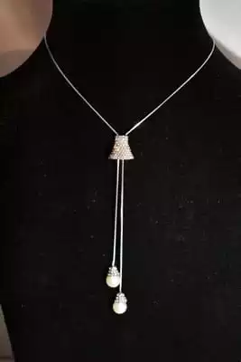 parrure perle Argent