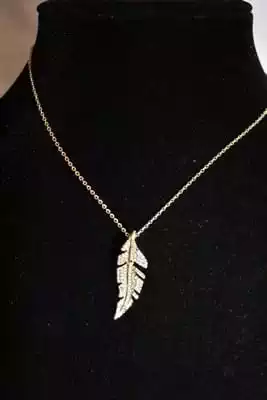 parrure feuille de la vie Or