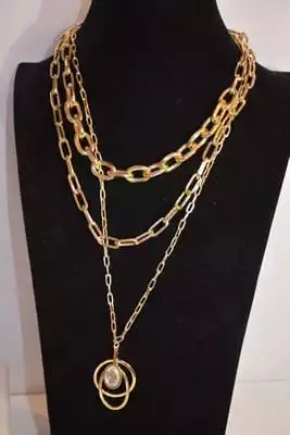 sautoire multi chaine Or