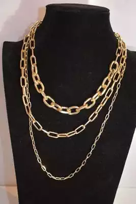 sautoire multi chaine Or