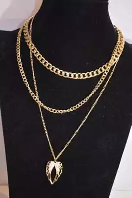 sautoire multi chaine Or