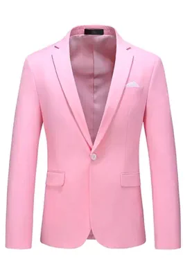 Costume de la maison La Sartoria slim-fit taille 46 veste - 38 pantalon Rose