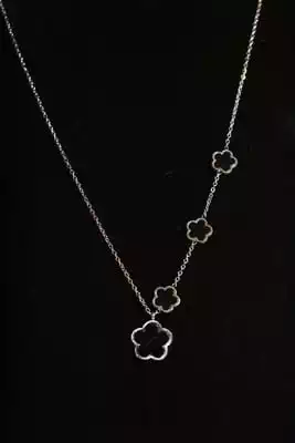 Collier Fleur Argent