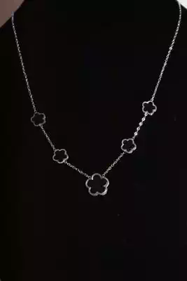 Collier Fleur Argent