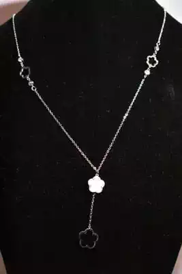 Collier Fleur Argent